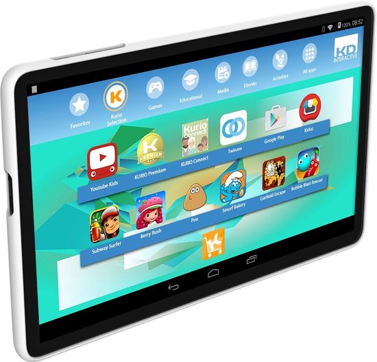 Kurio Tab XL - 10.1 inch - Kindertablet - 16GB - Wit