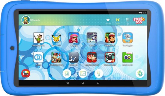 Kurio Tab Connect Studio 100 kindertablet - 16GB - Blauw